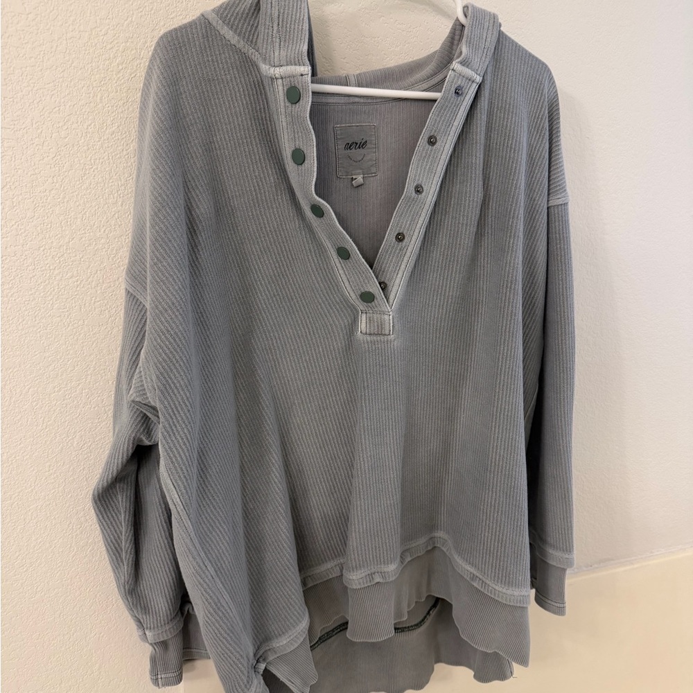 Green Hoodie Sweater